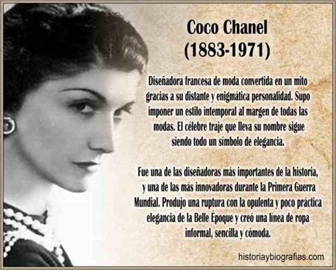 biografia da coco chanel|Coco Chanel hijos.